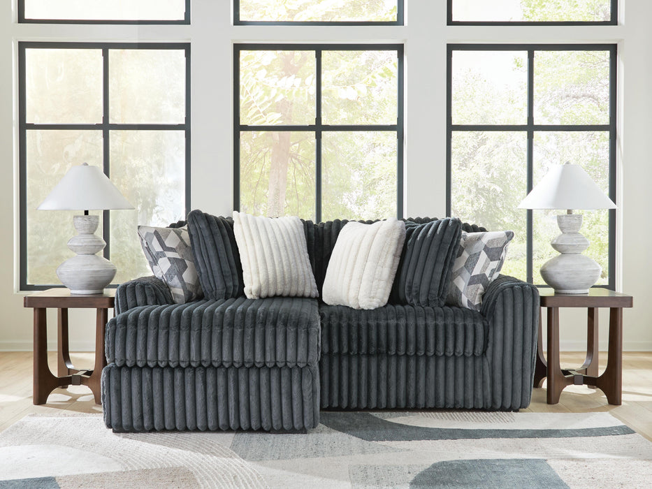 Sofá seccional de 2 piezas con chaise Midnight-Madness