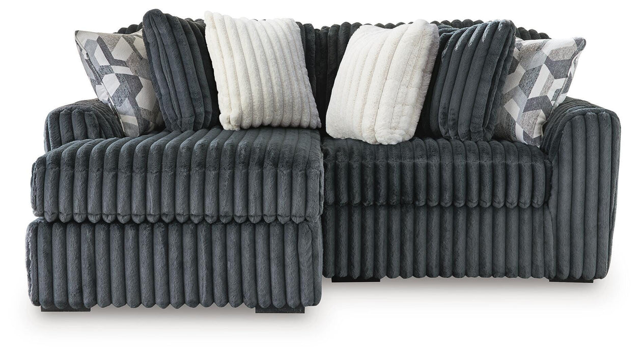 Sofá seccional de 2 piezas con chaise Midnight-Madness