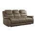 Shola Power Double Reclining Sofa with Power Headrests, Drop-Down Cup Holders, Receptacles and USB Ports