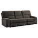 Borneo Power Double Reclining Sofa with Power Headrests and USB Ports