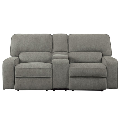 Borneo Double Reclining Love Seat with Center Console