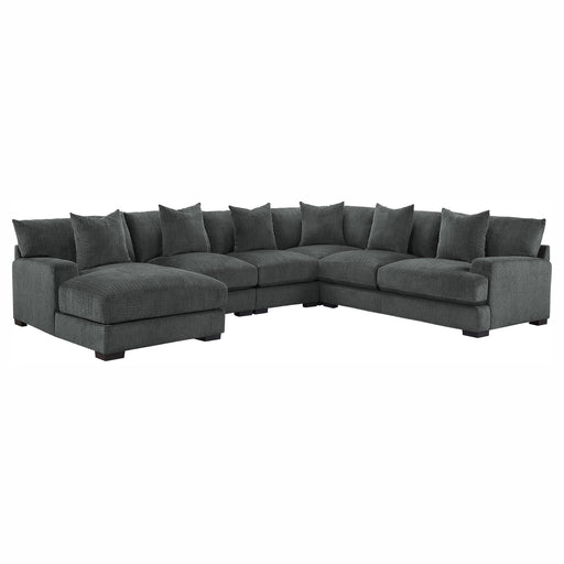 Worchester (5)5-Piece Modular Sectional with Left Chaise