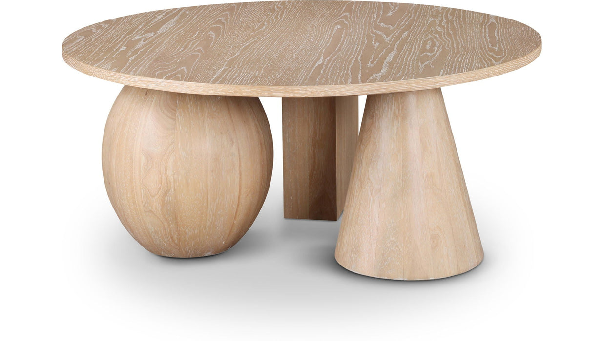 Revive Solid Wood And Oak Veneer Coffee Table