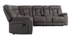 Rosnay (3)3-Piece Reclining Sectional with 2 Consoles