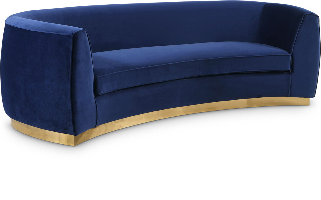 Julian 91.5" Velvet Upholstered Sofa