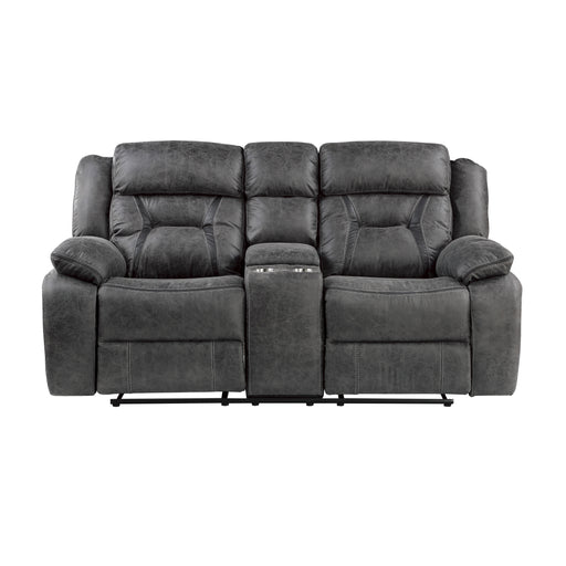 Madrona Hill Double Reclining Love Seat with Center Console