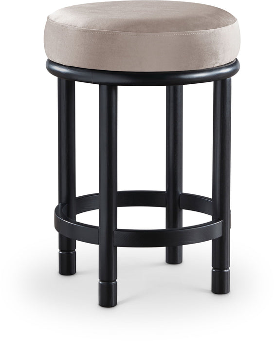Monette Velvet Upholstered Counter Stool