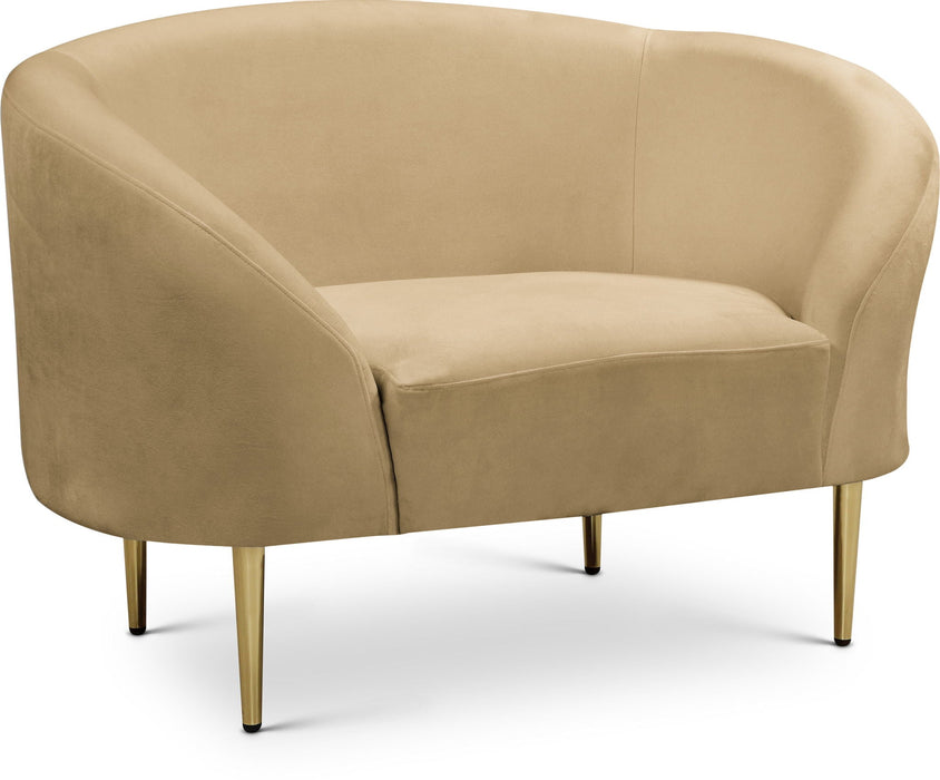 Ritz Velvet Upholstered Chair
