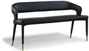 Destiny Vegan Leather Upholstered Bench