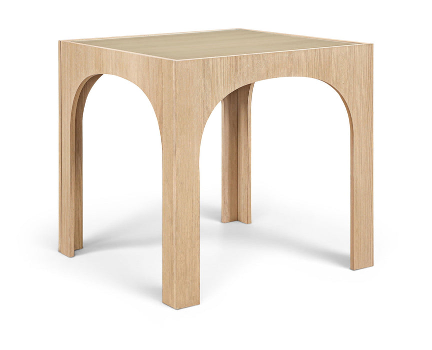 Waldorf 36.25" Tempered Glass Top Counter Height Table