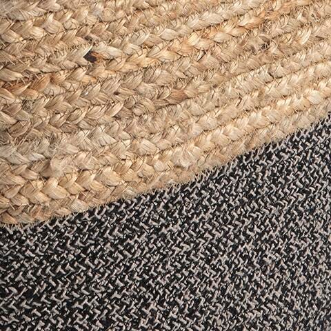 Sweed Valley Pouf - Black/Gray;Brown/Beige