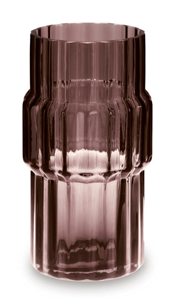 Dorlow Vase (Set of 2) - Transparent;Purple;Brown/Beige