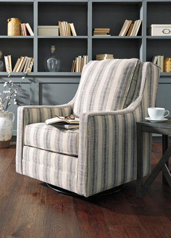 Kambria Swivel Glider Accent Chair - A3000207