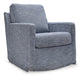 Nenana Next-Gen Nuvella Swivel Glider Accent Chair - A3000646