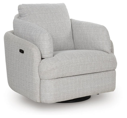 Alainmont Next-Gen Nuvella Swivel Power Recliner - image 1