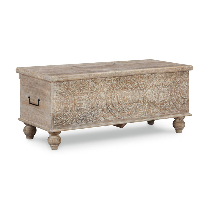Fossil Ridge Storage Bench