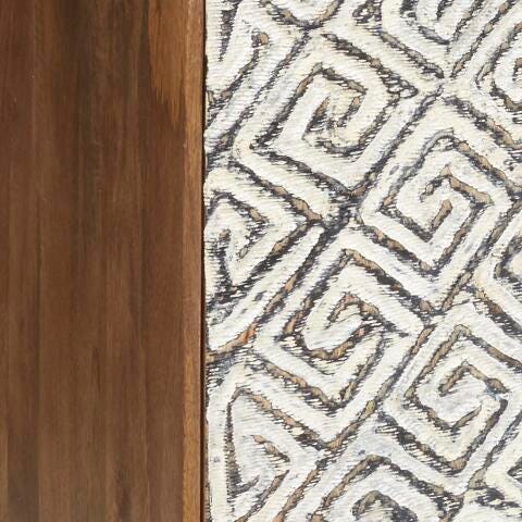 Kerrings Accent Cabinet - White;Black/Gray;Brown/Beige