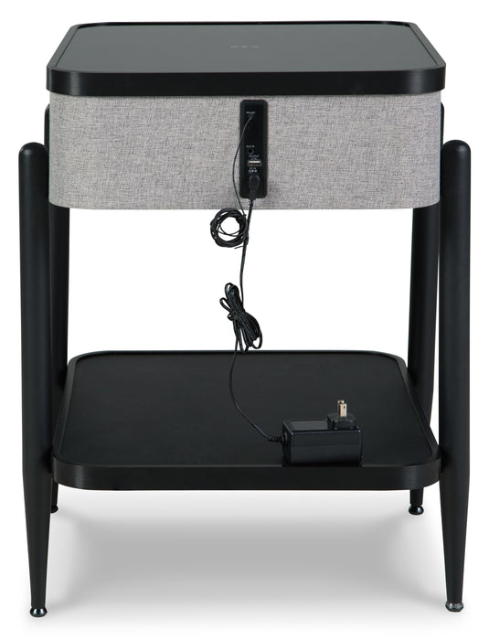 Jorvalee Accent Table with Speaker