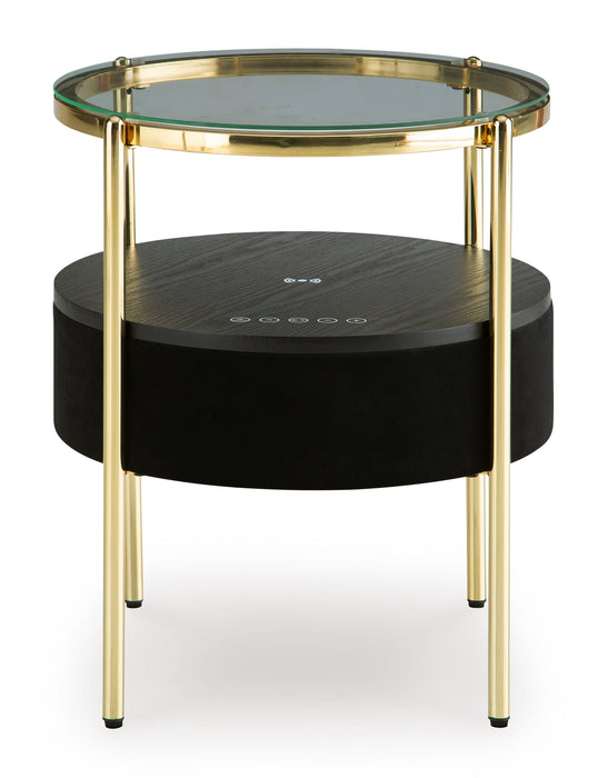Nedman Accent Table with Speaker