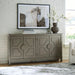 Darlock Accent Cabinet - Warm Gray