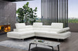 A761 Italian Leather Sectional 