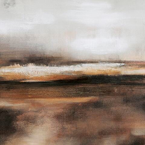 Drewland Wall Art - White;Orange;Black/Gray;Brown/Beige
