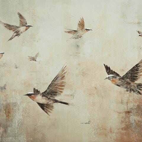 Collmund Wall Art - Black/Gray;Brown/Beige;Red/Burgundy