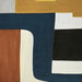 Lennmen Wall Art - Yellow;Blue;Brown/Beige;Red/Burgundy