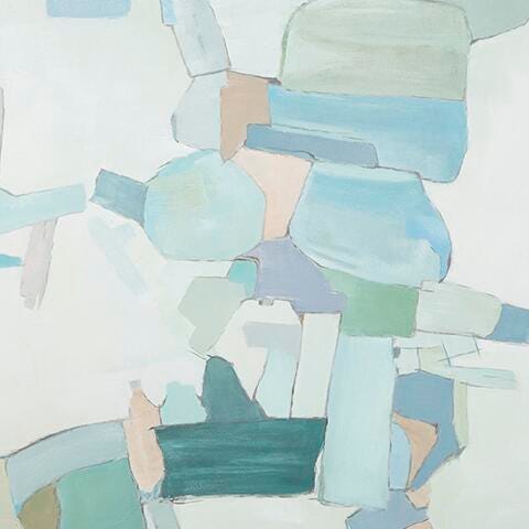 Wynburn Wall Art - White;Blue;Green