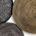 Emsley Wall Decor - Metallic;Black/Gray;Brown/Beige