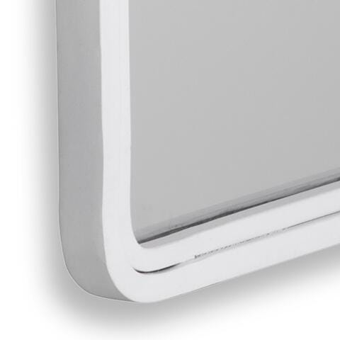 Brocky Accent Mirror - White