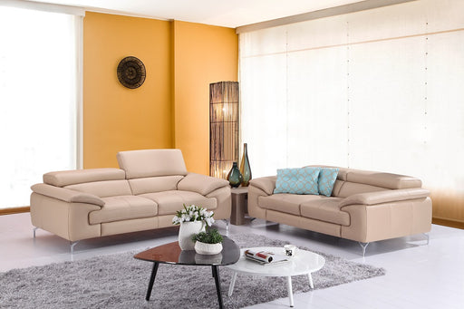 A973 Italian Leather Sofa in Peanut 179061113-S