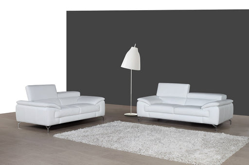 A973 Italian Leather Sofa in White 1790611-S