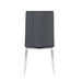 Modern Curved-Back Upholstered Side Chair - 4 per box ABIGAIL-SC-ASH-TX