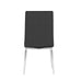 Modern Curved-Back Upholstered Side Chair - 4 per box ABIGAIL-SC-BLK