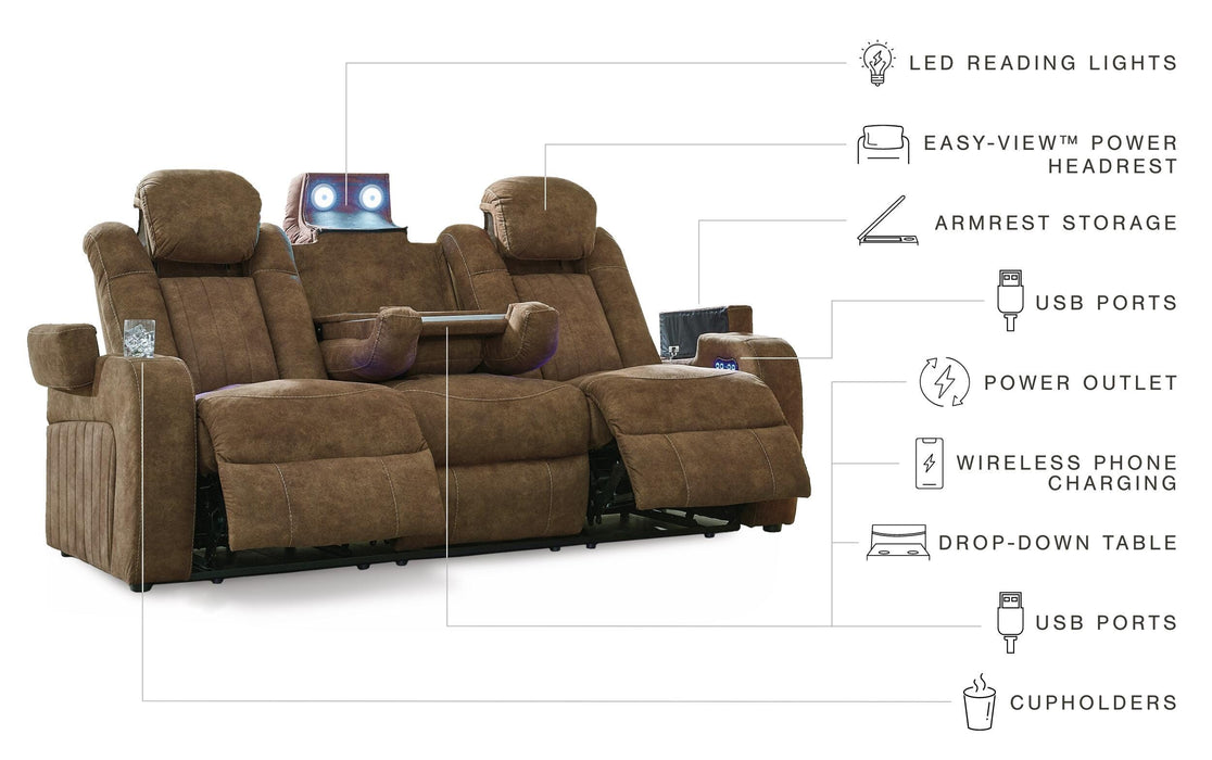 Wolfridge Power Reclining Sofa - image 5