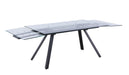 Extendable Glass Dining Table AIDA-DT