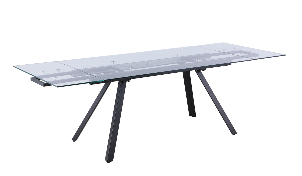 Extendable Glass Dining Table AIDA-DT