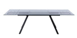 Extendable Glass Dining Table AIDA-DT