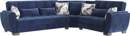 Ottomanson Armada Air Collection Upholstered Convertible Sectional with Storage,  AIR-SEC