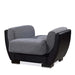 Ottomanson Armada Air Collection Upholstered Convertible Armchair with Storage