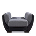 Ottomanson Armada Air Collection Upholstered Convertible Armchair with Storage