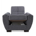 Ottomanson Armada Air Collection Upholstered Convertible Armchair with Storage