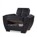 Ottomanson Armada Air Collection Upholstered Convertible Armchair with Storage