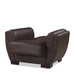 Ottomanson Armada Air Collection Upholstered Convertible Armchair with Storage