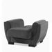 Ottomanson Armada Air Collection Upholstered Convertible Armchair with Storage