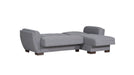 Ottomanson Armada Air Collection Upholstered Convertible Chaise Lounge with Storage