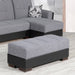 Ottomanson Armada Air Collection Upholstered Ottoman with Storage