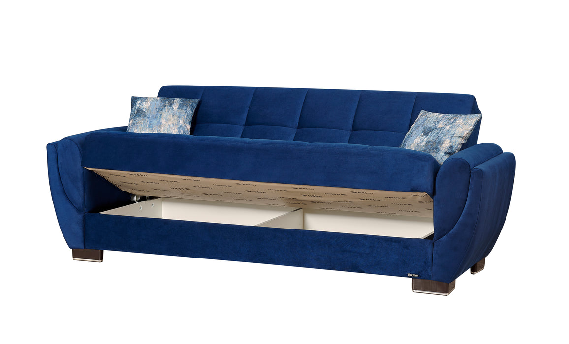 Ottomanson Armada Air Collection Upholstered Convertible Sofabed with Storage