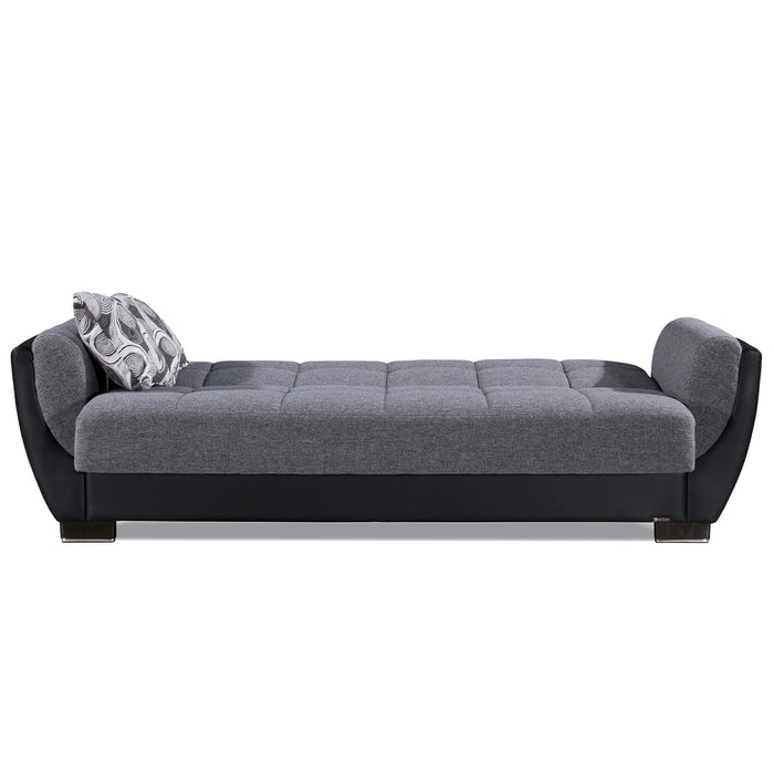 Ottomanson Armada Air Collection Upholstered Convertible Sofabed with Storage